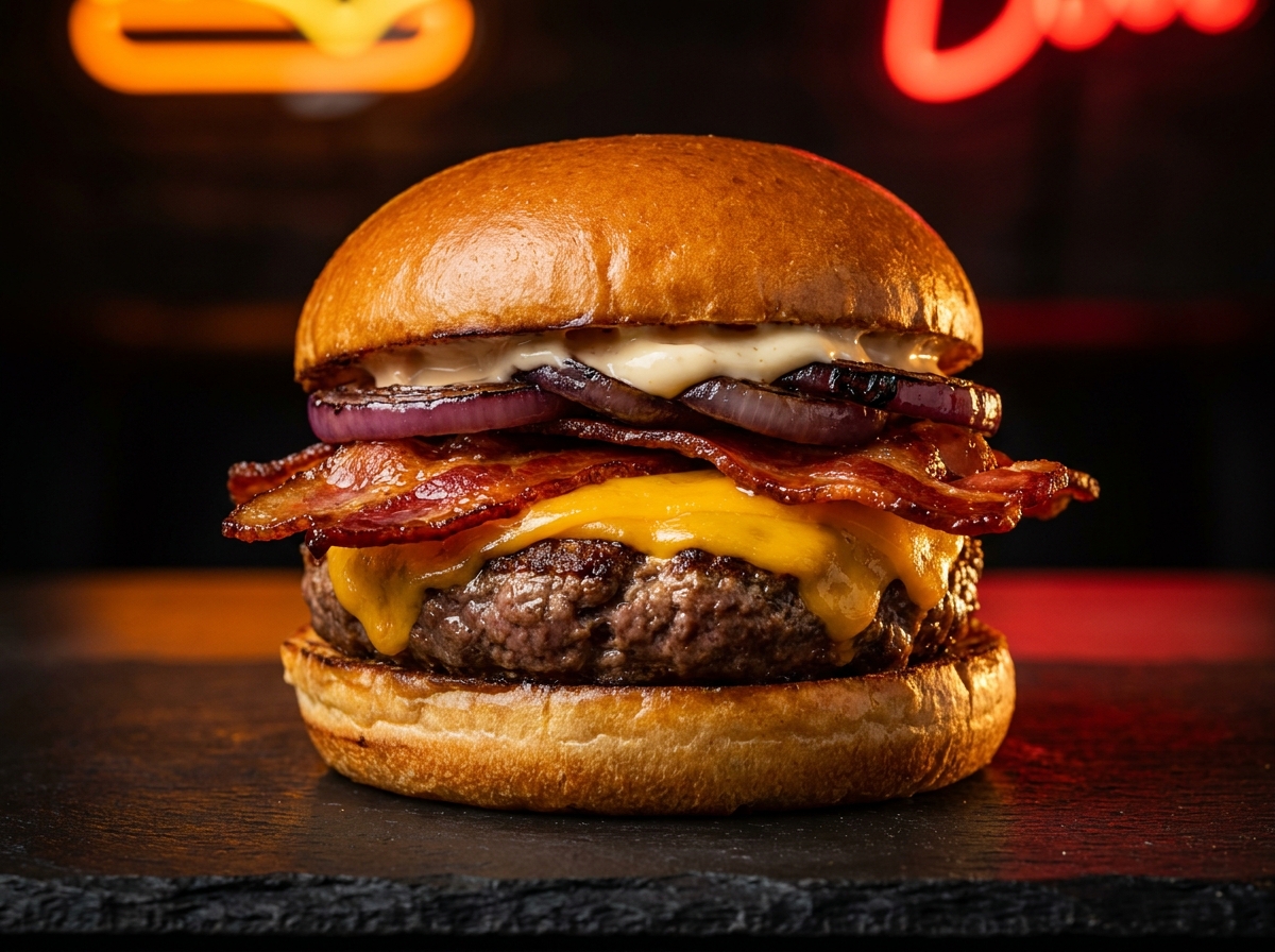 Bacon Cheddar Burger