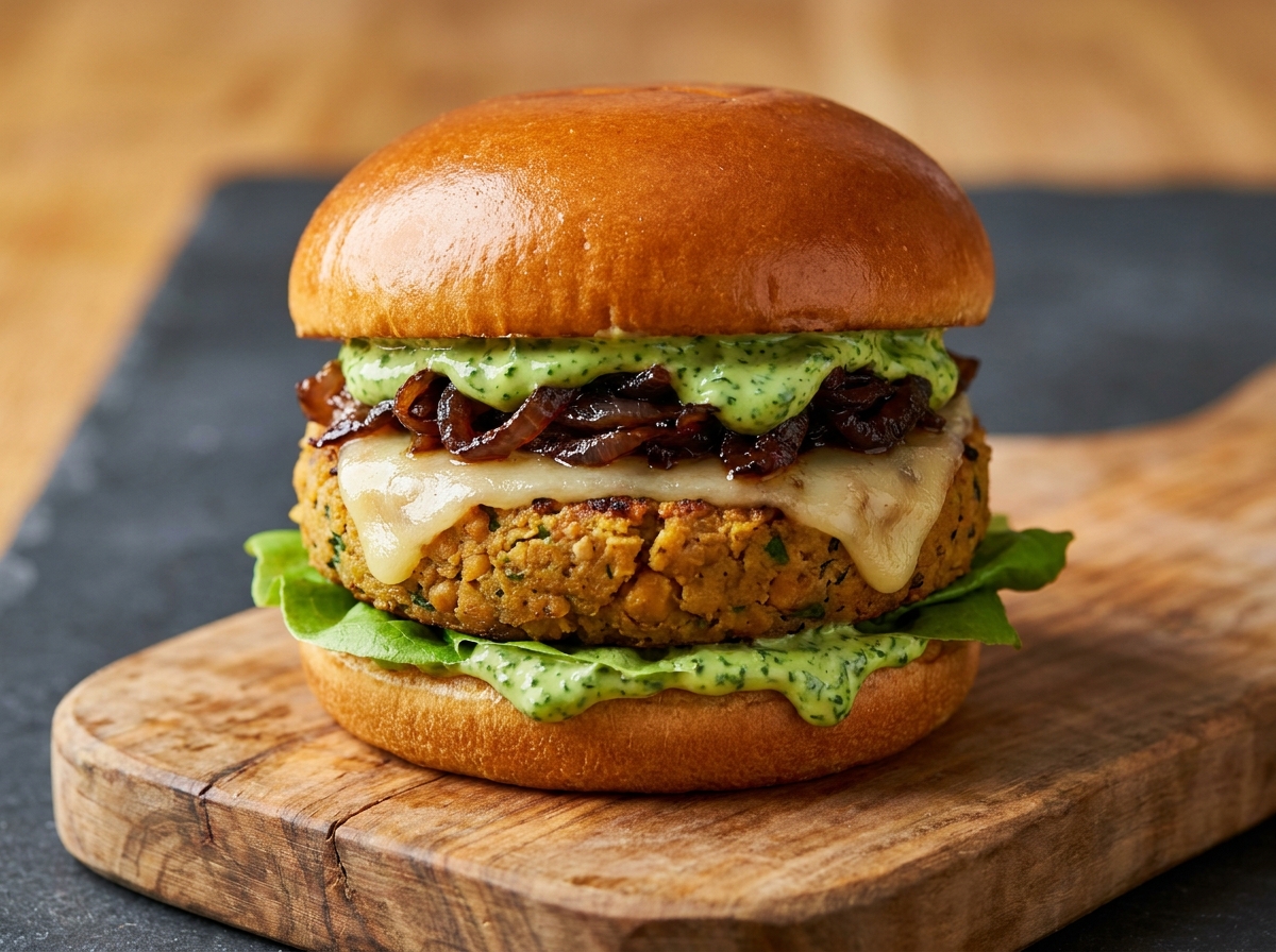 Iron Veggie Burger